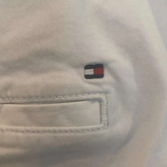 Tommy Hilfiger White Chino Pants Women Size 18 (1029) - Picture 3 of 6